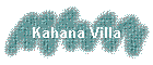 Kahana Villa