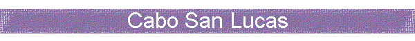 Cabo San Lucas